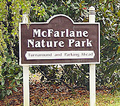 Welcome to McFarlane Nature Park